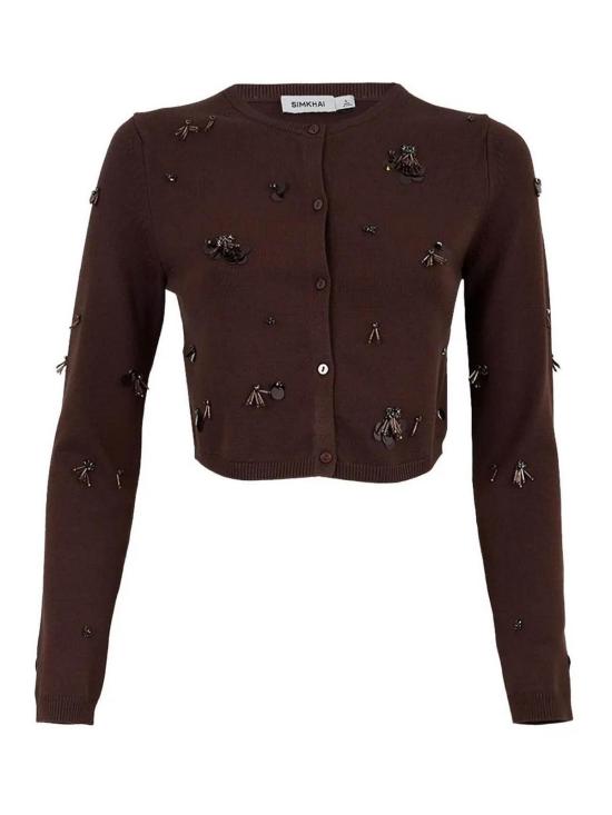 25FW 조나단 심카이 가디건 4256092KCO Brown