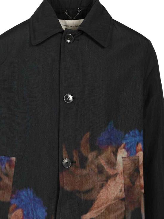 26FW 드리스 반 노튼 의류 25202024320689E15 Black - DRIES VAN NOTEN