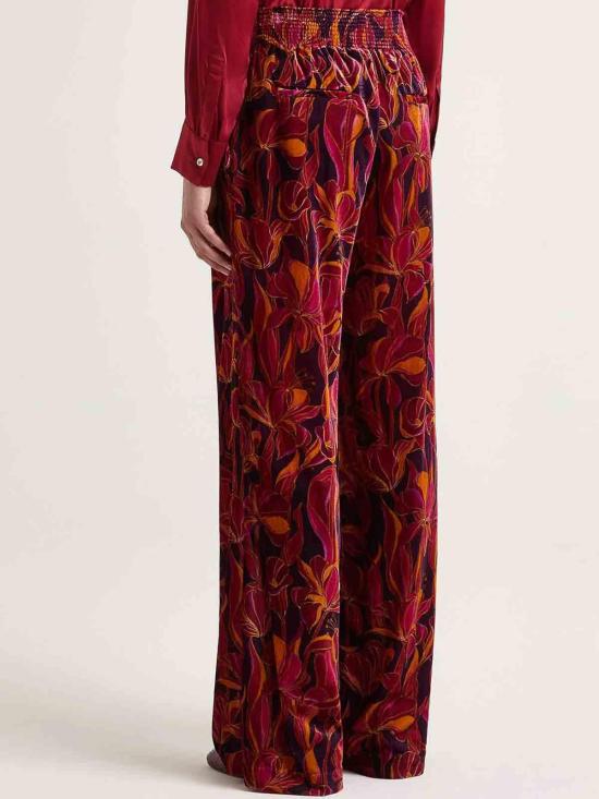  말리파르미 팬츠 JH803561052A3359 Dark Red - MALÌPARMI