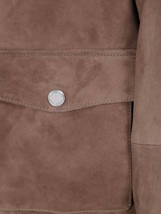 25FW 마이클 코어스 봄버 자켓 CT5801E4R4204 Brown - MICHAEL KORS