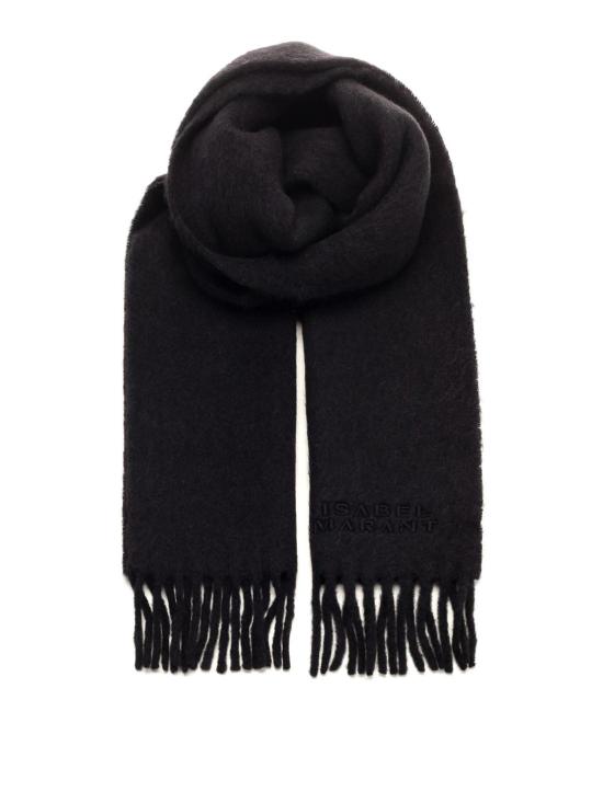 25FW 이자벨마랑 머플러/스카프 23HEC002XFBA4C04A01BK Black