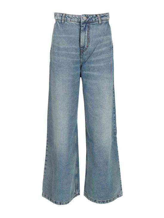 25FW 아미 스트레이트 팬츠 H25FTR819DE0046480H25 Blue