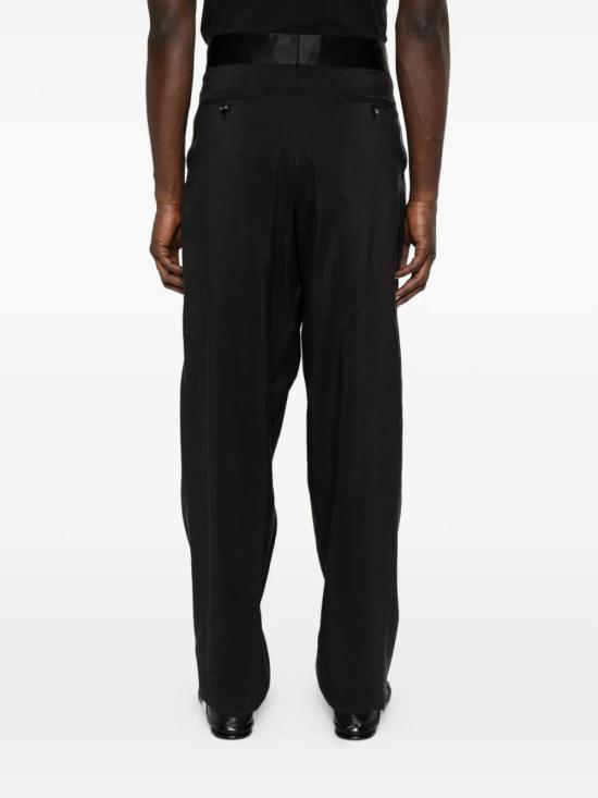 26SS 조르지오 아르마니 치노 팬츠 GM001567 TE10081 UC001 BLACK - GIORGIO ARMANI