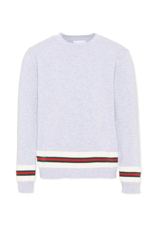 26SS [키즈] 구찌 트레이닝 상의 851146 XKFDC 1070 GREY