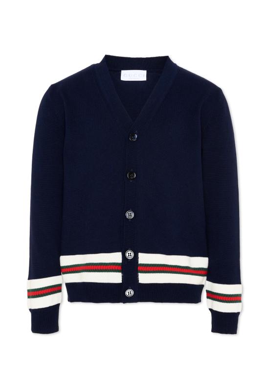 26SS [키즈] 구찌 가디건 856443 XKFDC 4044 BLUE