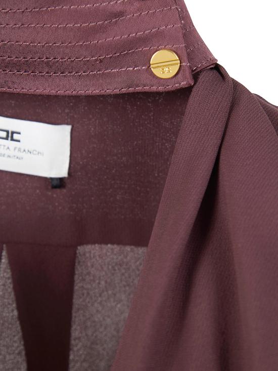 26SS 엘리자베타프랜치 셔츠 CA13461E2 644 COCOA - ELISABETTA FRANCHI