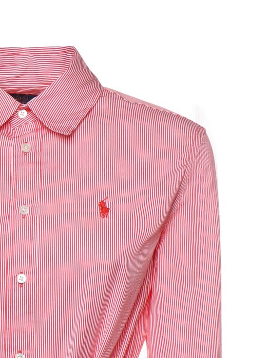 26SS 폴로 랄프로렌 미디 원피스 211A96362 003 RED WHITE - POLO RALPH LAUREN