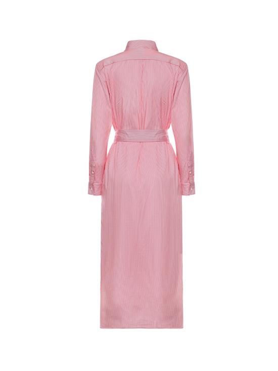 26SS 폴로 랄프로렌 미디 원피스 211A96362 003 RED WHITE - POLO RALPH LAUREN