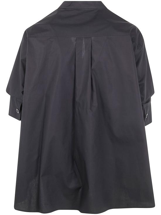 26SS 만투 셔츠 AG1003 G08 999 BLACK - MANTU