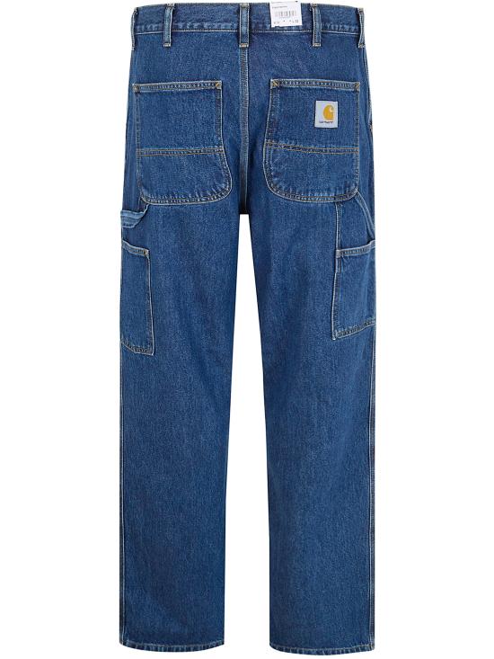 26SS 칼하트 WIP 스미스 데님 싱글 니 팬츠 I032024 L32 0106 0106 BLUE STONE WASHED - CARHARTT WIP