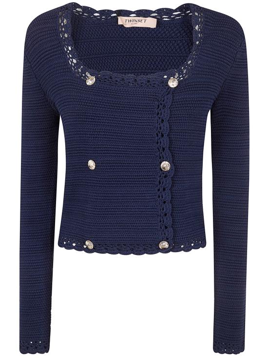 26SS 트윈셋 스웨터 261TP3070 13172 BLUE NIGHT - TWINSET