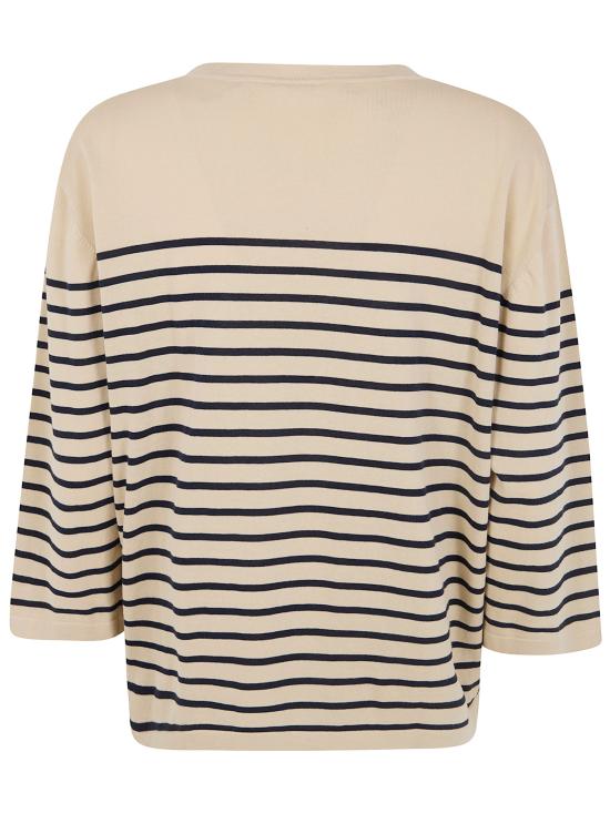 26SS 아스페시 스웨터 3226 3371 RR 22502 BLUE STRIPE - ASPESI