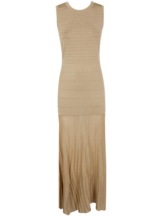 26SS 트윈셋 롱 원피스 261TP3123 13372 DELICATE SAND LUREX