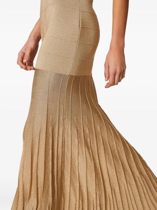 26SS 트윈셋 롱 원피스 261TP3123 13372 DELICATE SAND LUREX - TWINSET