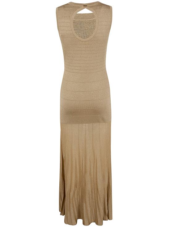 26SS 트윈셋 롱 원피스 261TP3123 13372 DELICATE SAND LUREX - TWINSET