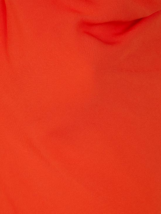 26SS 블루마린 롱 원피스 P622A795A N0216 ORANGE FLAME - BLUMARINE