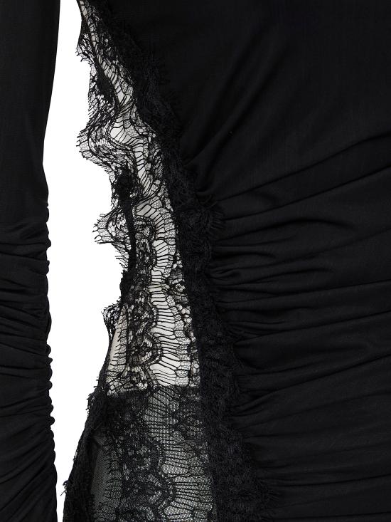 26SS 블루마린 긴팔 티셔츠 P622C435A N0990 BLACK - BLUMARINE