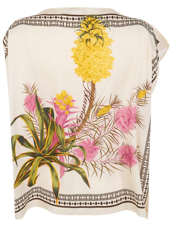 26SS 블루마린 민소매 티셔츠 P622C450A F8177 AMBERLIGHT BUBBLE - BLUMARINE