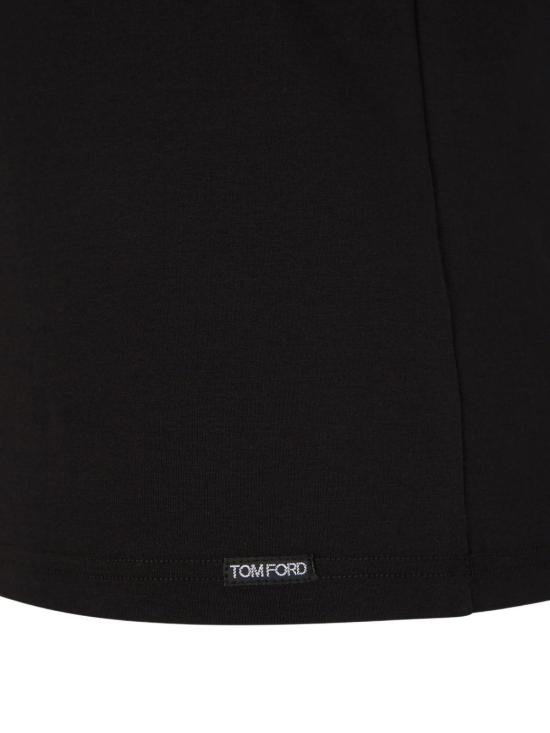 26SS 톰포드 코튼 크루넥 언더웨어 티셔츠 T4M081040 002 Black - TOMFORD