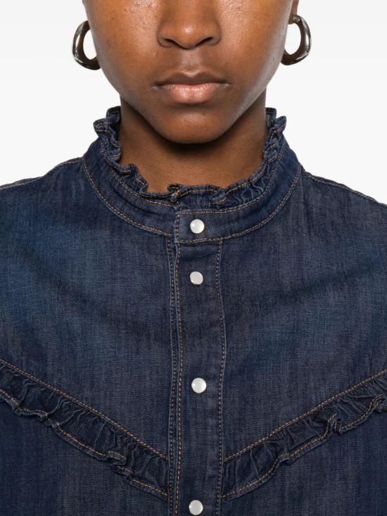 26SS 트윈셋 셔츠 261TP2672 01313 DARK DENIM - TWINSET