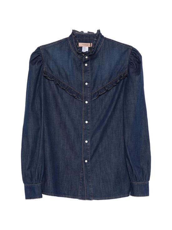 26SS 트윈셋 셔츠 261TP2672 01313 DARK DENIM - TWINSET