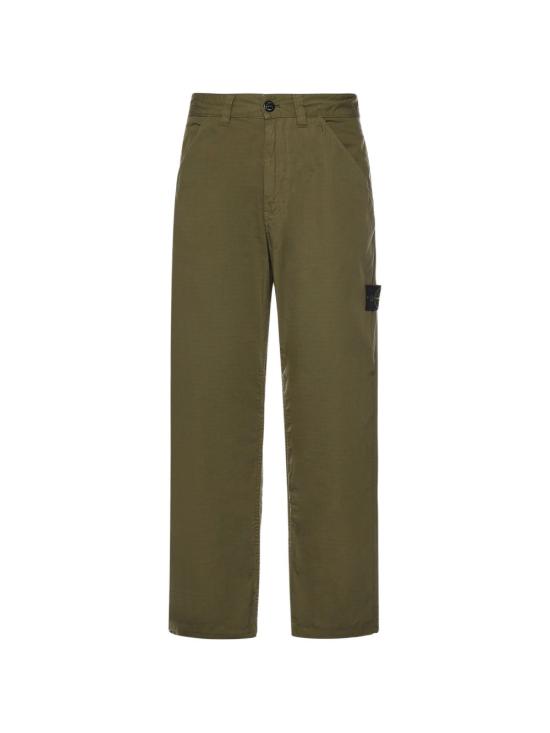 26SS 스톤 아일랜드 스트레이트 팬츠 L1S153100008S0298 V005G Military green