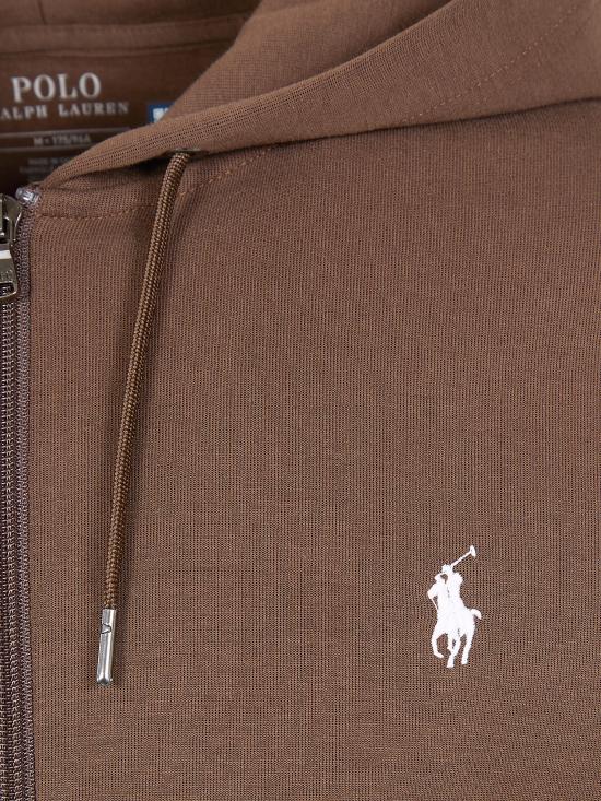 26SS 폴로 랄프로렌 더블 니트 후드 집업 710 881 517 506 NUTMEG BROWN - POLO RALPH LAUREN