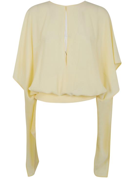 26SS 블루마린 탑 P622C449A N0218 VANILLA - BLUMARINE