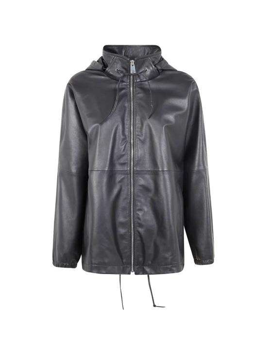 26SS 리비아나 콘티 가죽 자켓 F6SX37 Y690 BLACK - LIVIANA CONTI