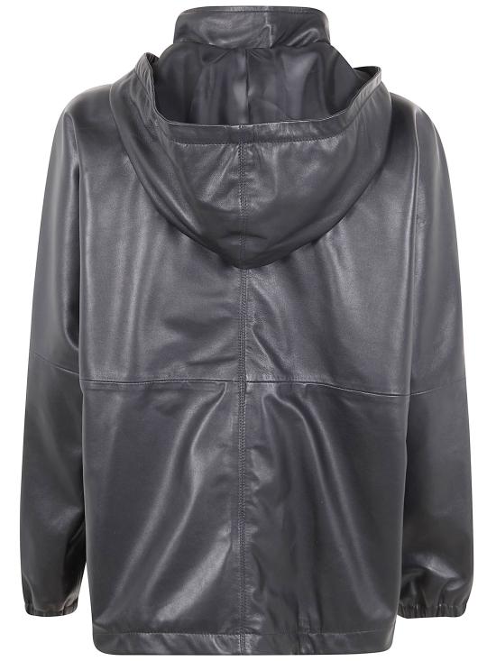 26SS 리비아나 콘티 가죽 자켓 F6SX37 Y690 BLACK - LIVIANA CONTI