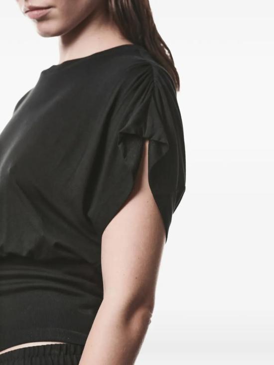 26SS 톰크롬 반팔 티셔츠 WTS624 BLACK - THOM KROM