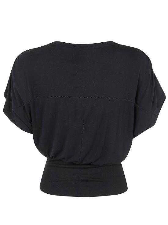 26SS 톰크롬 반팔 티셔츠 WTS624 BLACK - THOM KROM