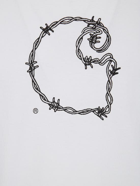 26SS 칼하트 WIP 반팔 티셔츠 I036237 02XX 02XX WHITE - CARHARTT WIP