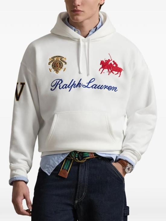 26SS 폴로 랄프로렌 후드 티셔츠 710 B14 217 001 WHITE - POLO RALPH LAUREN