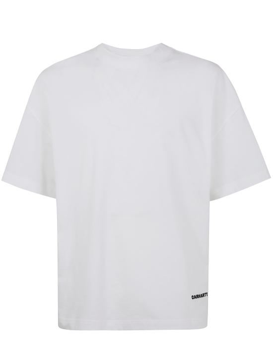 26SS 칼하트 WIP 반팔 티셔츠 I031373 00AXX 00AXX WHITE BLACK - CARHARTT WIP