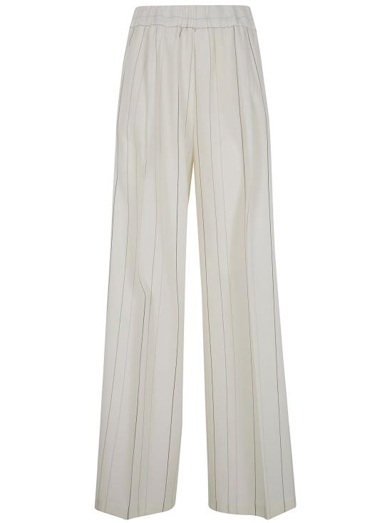 26SS 세미쿠튀르 스트레이트 팬츠 Y6SI67 WHITE STRIPES