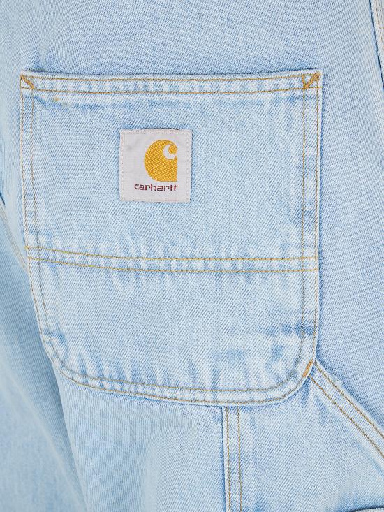 26SS 칼하트 WIP 스미스 데님 싱글 니 팬츠 I032024 L32 01A3 01A3 BLUE HEAVY STONE BLEACHED - CARHARTT WIP