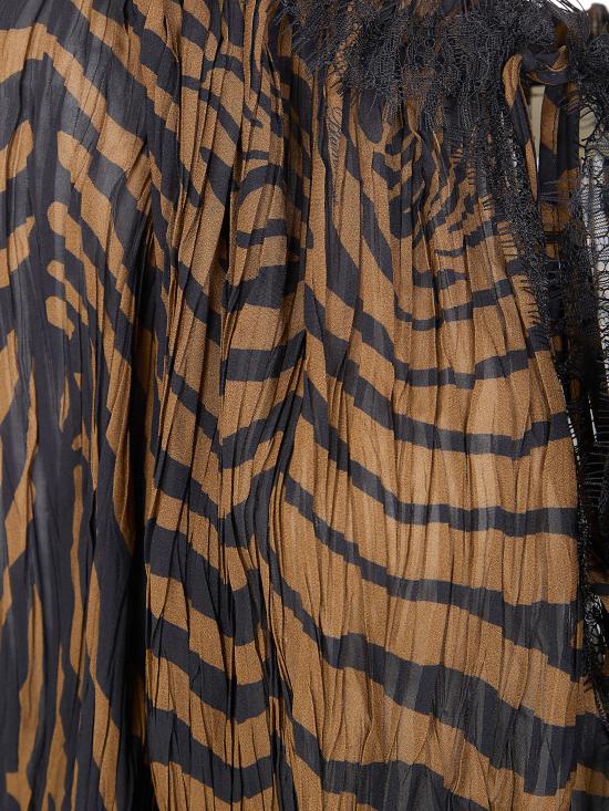 26SS 블루마린 탑 P622C440A M5179 TOFFEE BROWN BLACK - BLUMARINE