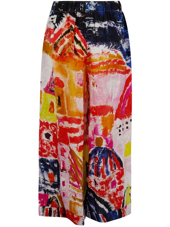 26SS 다니엘라 그레지스 스트레이트 팬츠 P7F S316 098 TIMO PINK DRAWING - DANIELA GREGIS