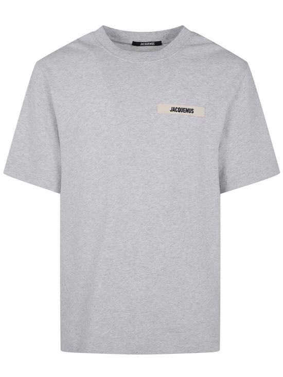 26SS 자크뮈스 반팔 티셔츠 25HTSM00133AJ00226 098 950 GREY - JACQUEMUS