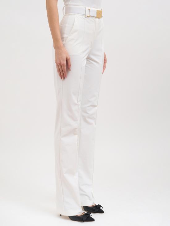 26SS 엘리자베타프랜치 스트레이트 팬츠 NPA17261E2360 ivory - ELISABETTA FRANCHI