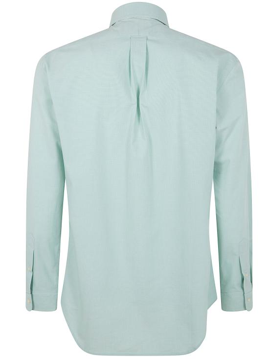 26SS 폴로 랄프로렌 긴팔 셔츠 710 B15 614 001 ESSEX GREEN WHITE - POLO RALPH LAUREN