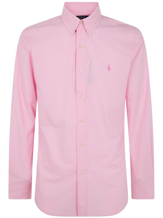 26SS 폴로 랄프로렌 긴팔 셔츠 710 B15 614 003 BELAIRE PINK WHITE