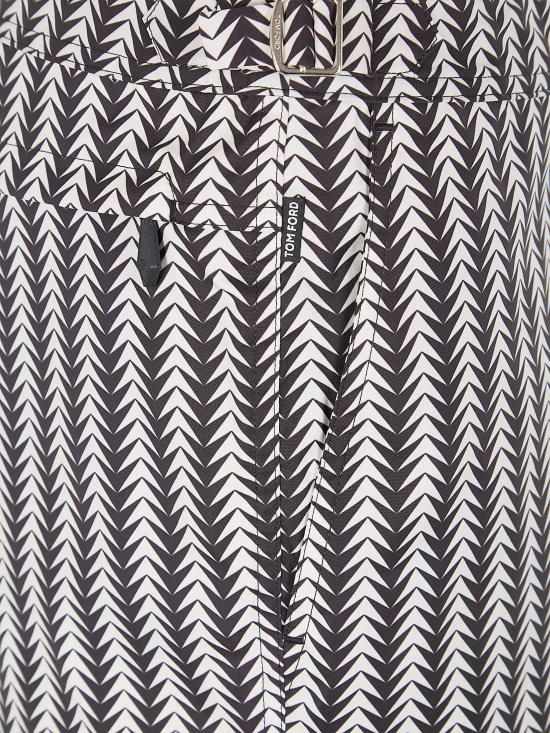 26SS 톰포드 스윔팬츠 BSS001 FMN077 WHITE BLACK - TOMFORD