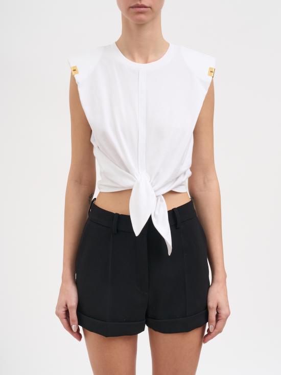 26SS 엘리자베타프랜치 반팔 티셔츠 NMA01161E2270 White