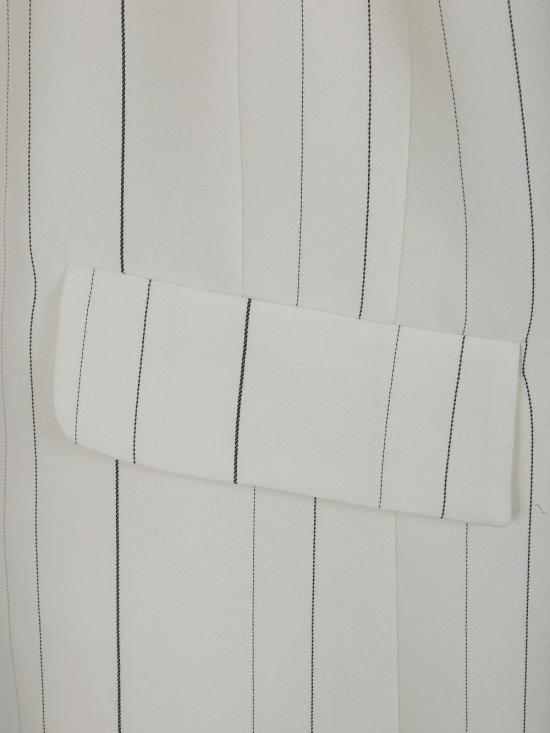 26SS 세미쿠튀르 베스트 Y6SI51 WHITE STRIPES - SEMI-COUTURE