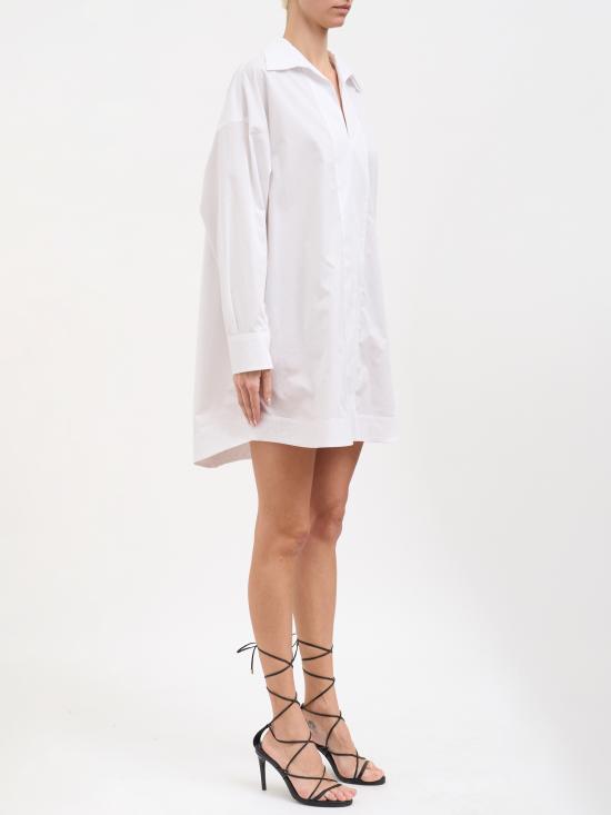 26SS 돈답 미디 원피스 NDA528CF0200DXXX000 White - DONDUP