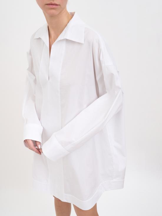 26SS 돈답 미디 원피스 NDA528CF0200DXXX000 White - DONDUP