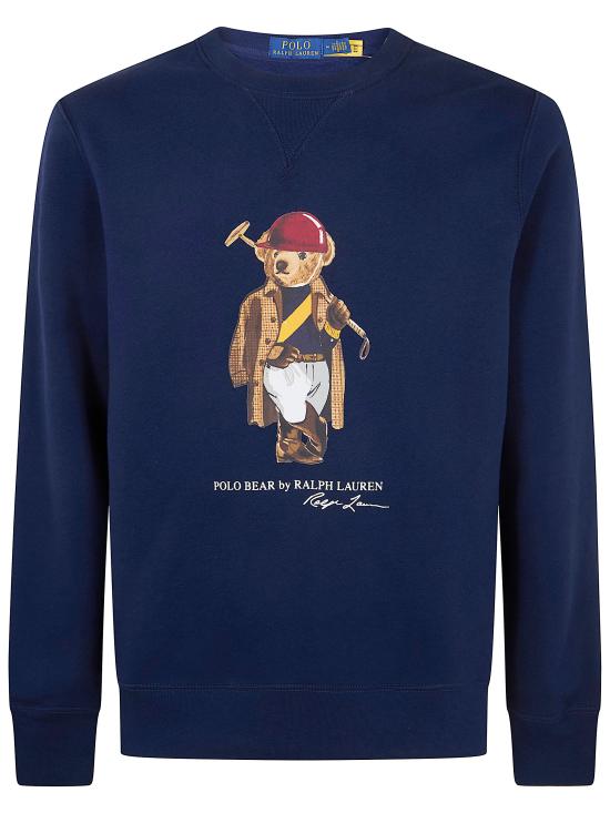26SS 폴로 랄프로렌 긴팔 티셔츠 710 B14 625 001 NEWPORT NAVY SOCIETY BEAR - POLO RALPH LAUREN