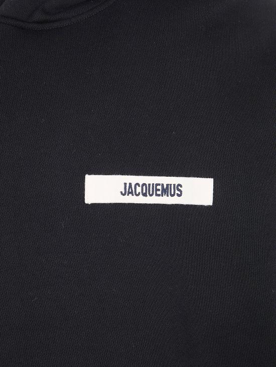 26SS 자크뮈스 후드 티셔츠 25EHOM00247AJ00126 098 990 BLACK - JACQUEMUS